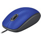 Ratón Logitech M110 Silencioso Mouse Azul 1000 DPI