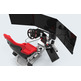 RSeat RS1 Vermelho/Branco