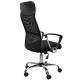 Cadeira de escritório Powergaming Powerbasics Mesh Preto - Respaldo Reclinable