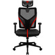 Silla Ergonhas Thunder X3 Yama 1 Negro / Rojo