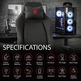 Silla Gaming Arozzi Primo Tecido Black-Red Logo