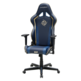 Cadeira dxracer r-series ó/rz74/wbb azul-ouro pin - inclui 2 almofadas