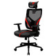Cadeira Gaming Ergonomica ThunderX3 YAMA 1 - Preto/Rojo
