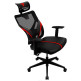 Cadeira Gaming Ergonomica ThunderX3 YAMA 1 - Preto/Rojo