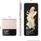 Smartphone Samsung Galaxy Z Flip 4 5G 8GB/128GB Ouro