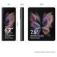 Smartphone Samsung Galaxy Z Fold3 12GB/256GB 7,6 " 5G Negro Simples