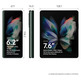 Smartphone Samsung Galaxy Z Fold3 12GB/256GB 7,6 " 5G Verde Simples