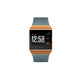 Smartwatch Fitbit Ionic Sports Azul Cinza / Naranja Metalizada