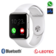 Smartwatch Leotec Bluetooth pulso branco