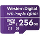 Tarjeta de memoria MicroSD Western Digital roxo QD101 256GB XC Clase 10