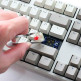 Teclado Mecânico Retro Ducky 100% Origin Vintage MX Silver (Português)