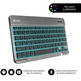 Teclado Smart BackLit BT Grey Subblim PC/Mac/Android/iOS