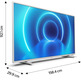 Televisor Philips 70PUS7555 70 " Ultra HD 4K / Smart TV/WiFi Plata