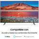 Samsung 70TU7105 70 "Ultra HD 4K / Smart TV / Wi-Fi