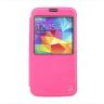 Funda tipo libro con ventana para Samsung Galaxy S5 G900 Rosa    