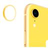 Repuesto Cubierta Metal Cámara Trasera - iPhone XR Amarillo