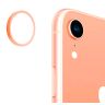 Repuesto Cubierta Metal Cámara Trasera - iPhone XR Coral