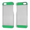 Carcasa Transparente Plastic Case para iPhone 5/5S Verde     