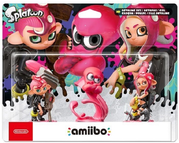 Amiibo Splatoon Octoling Menino, Menina, O Polvo