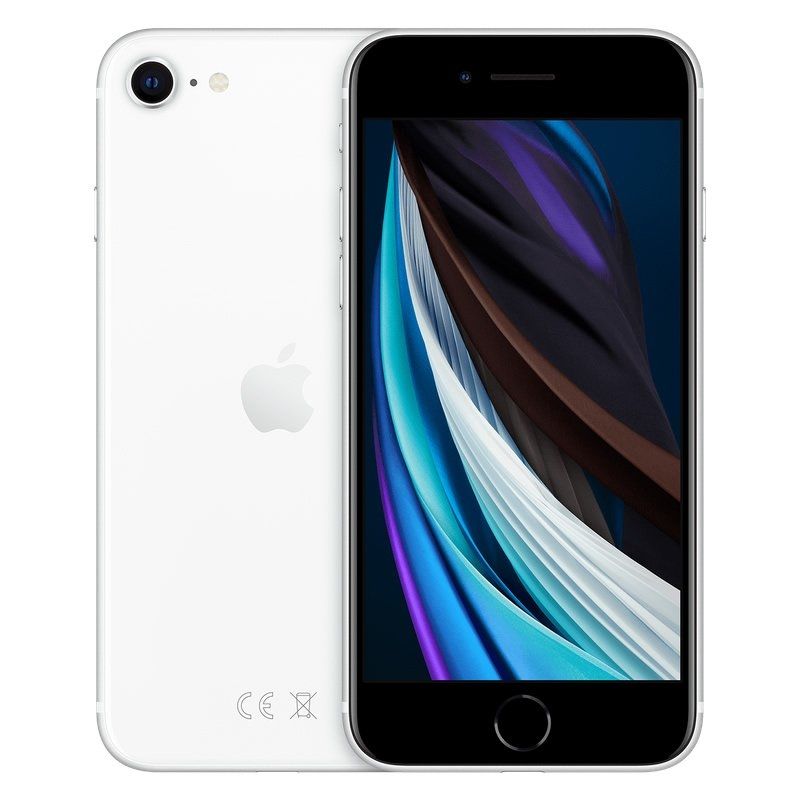 Apple iPhone SE 2020 128 GB Branco MXD12QL/A DiscoAzul.pt