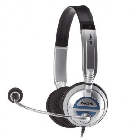 Auriculares Headset NGS MSX6 PRO Silver
