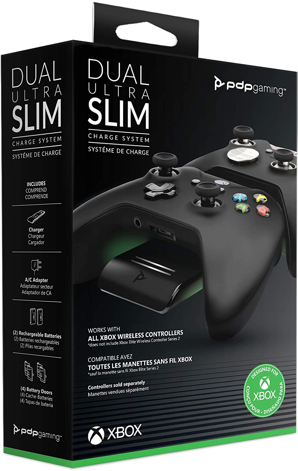 Xbox Series XS Dual Ultra Slim Charge System by PDP