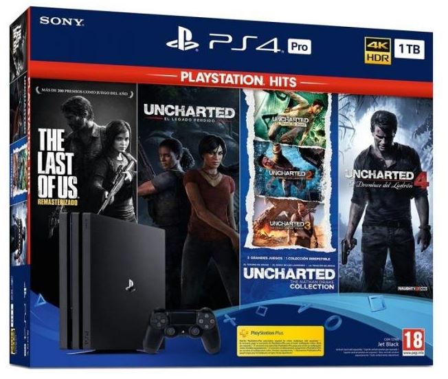 Playstation 4  SLIM  Novo Modelo SLIM - Com Jogo Uncharted 4