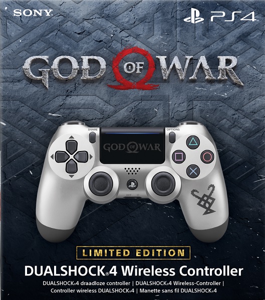 Controle DualShock 4 Limited Edition God of War - PS4 - Game Games