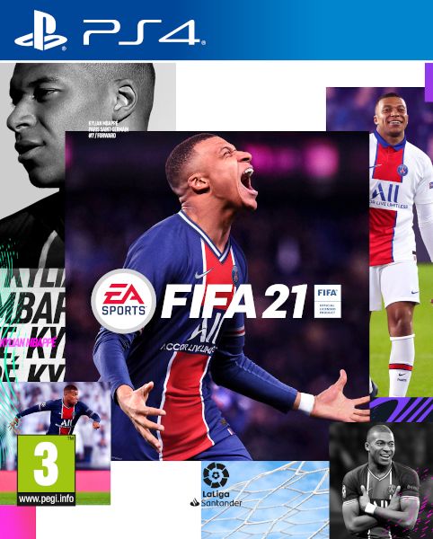 Jogo Fifa 21 Ps4 Standard Futebol Vídeo Game Mídia Física Ea