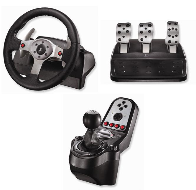 Volante Logitech G25 Com Cambio Completo Pc Ps2 Ps3 (novo) - Escorrega o  Preço