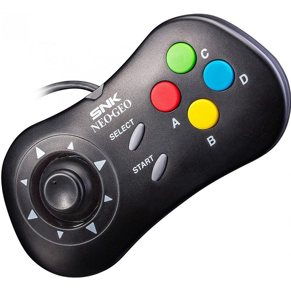 Gamepad Neo Geo Mini Preto