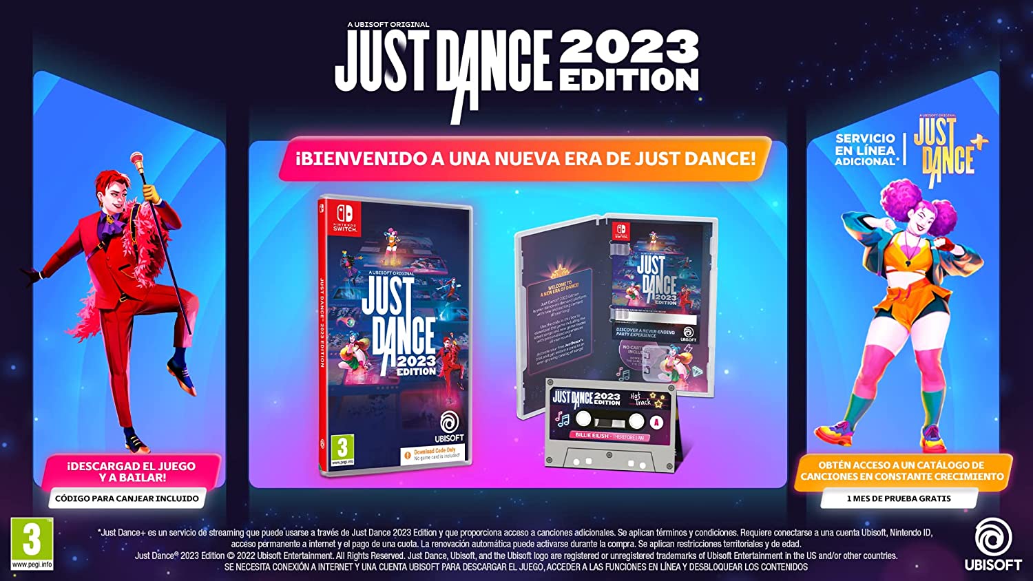 Jogo PS5 Just Dance 2023 (Código de Descarga na Caixa)