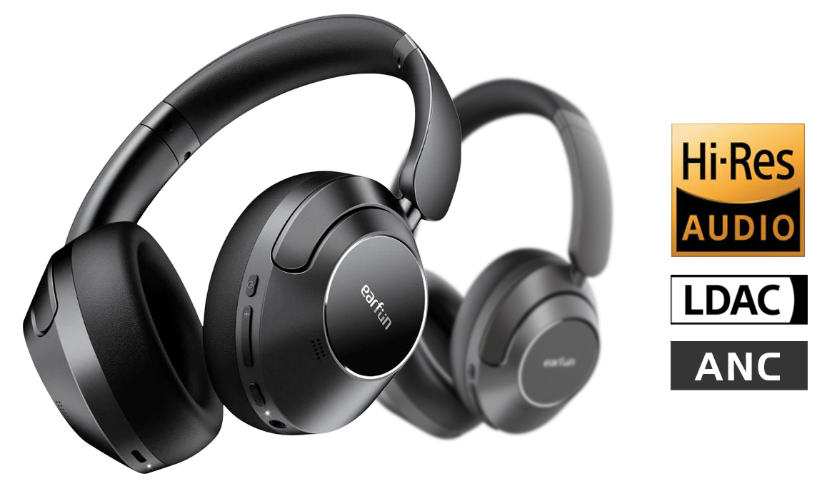 Auriculares EarFun Wave Pro Negro Auriculares EarFun Wave Pro Negro