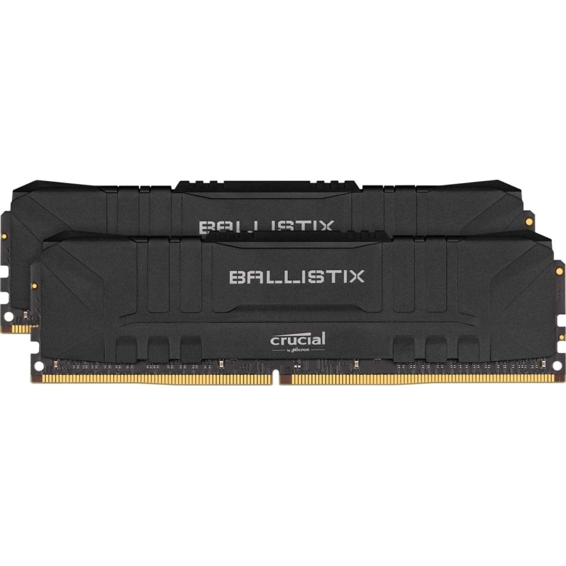 Ballistix 16GB (2x8) DDR4 2666 MHz Black RAM (2x8) Memória