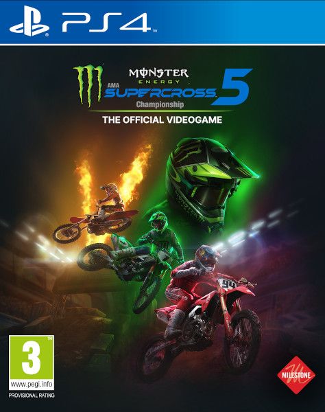 Monster Energy Supercross 5: O Videogame Oficial PS4