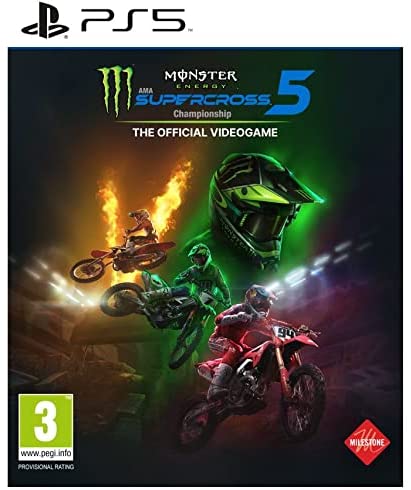 Jogo Monster Energy Supercross PS4 Motocross PS4 - Milestone