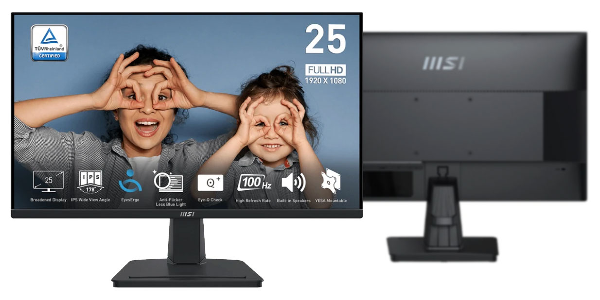 Monitor MSI MP251: Visualización Superior para Trabajo y Juego