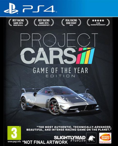 Project Cars Game of the Year Edition PS4 