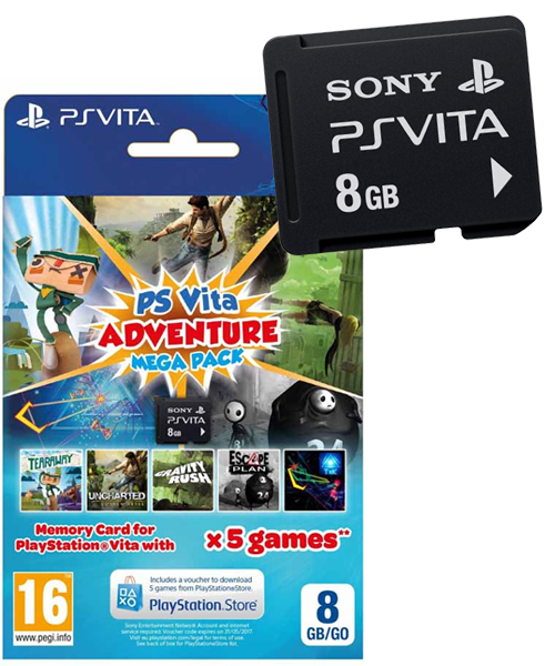 Память на пс 5. Sony карта памяти PS Vita Memory Card 8gb. Sony карта памяти PS Vita Memory Card 4. PS Vita Adventure Mega Pack. Карта памяти для PLAYSTATION Vito.