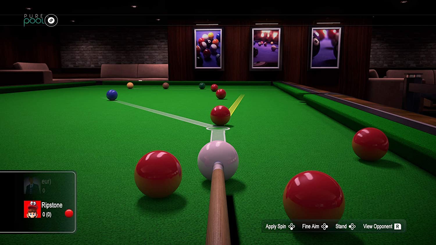 BILLIARD, Aplicações de download da Nintendo Switch, Jogos