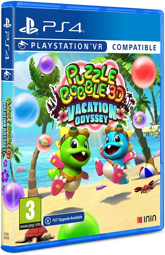 Puzzle Bobble 3D: Vacation Odyssey - Jogos PS4