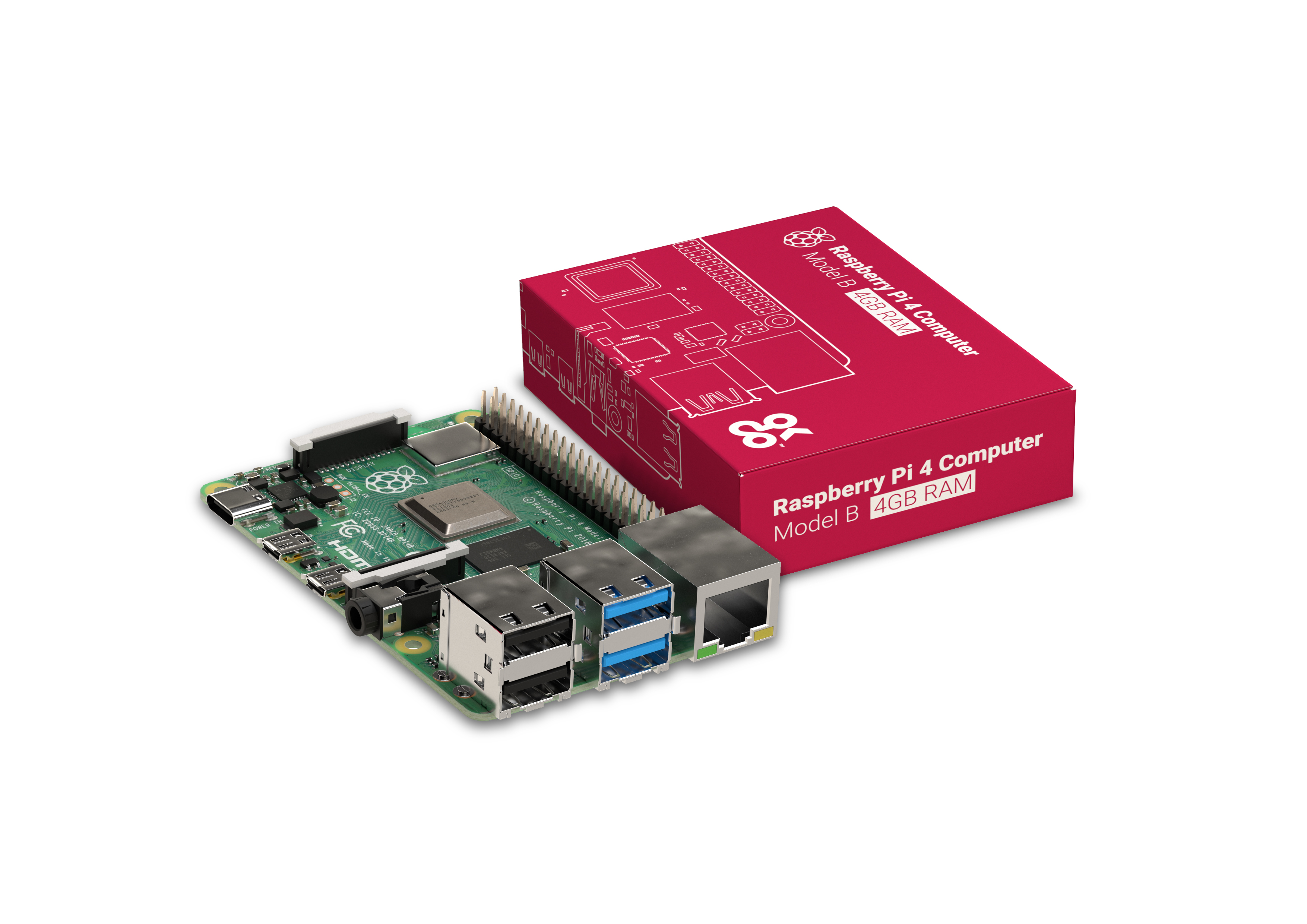 Raspberry pi 4 modelo b 4gb discoazul pt