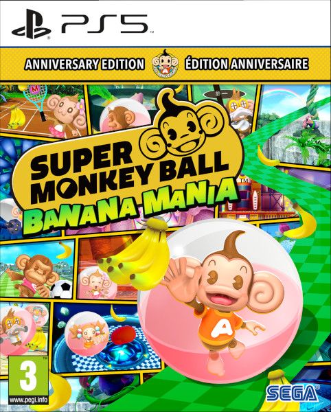 Super Macaco Ball Banana Mania Lançamento Edição PS5