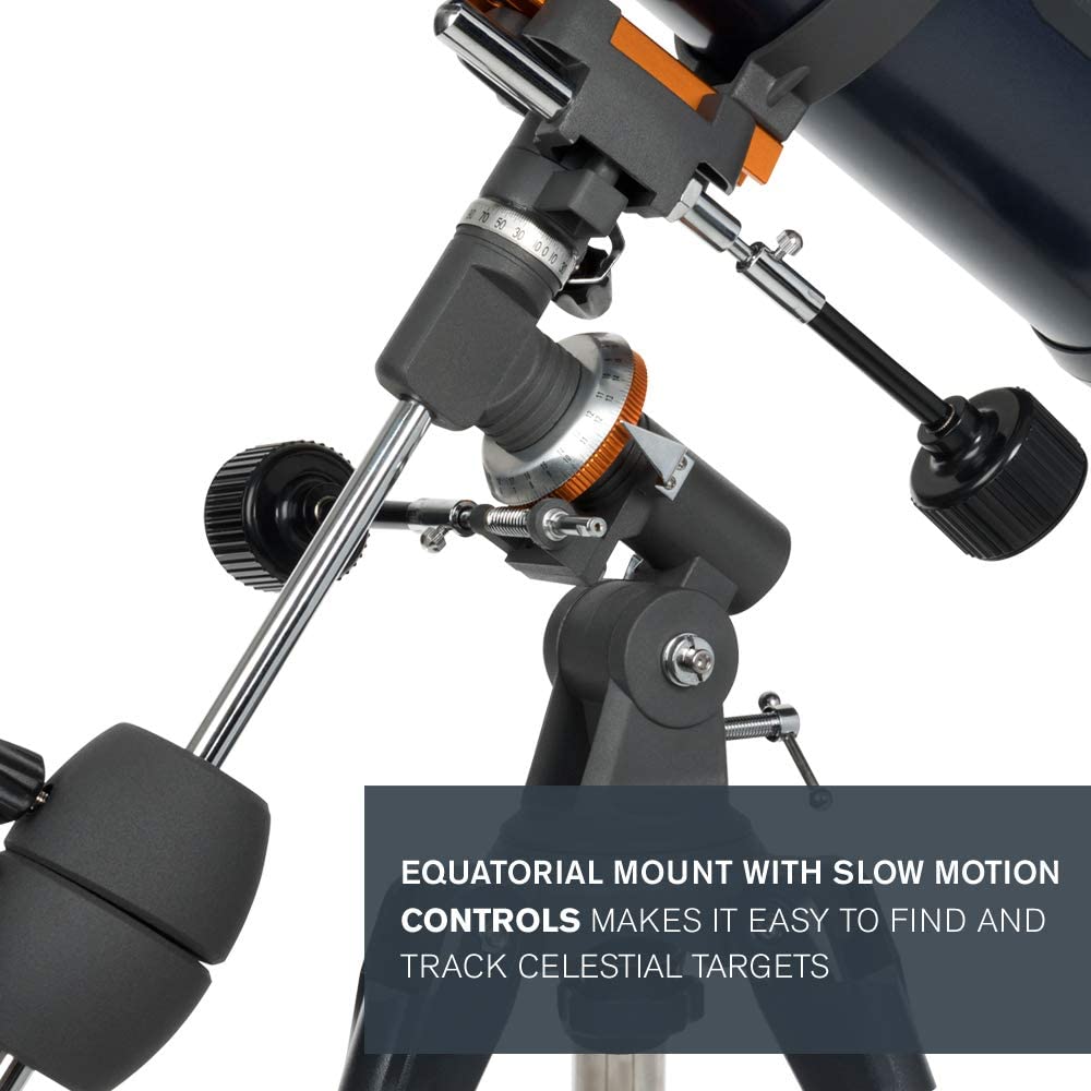 Telescopio Celestron 130EQ Con Kit Oculari E Filtri – Riflettore 130mm Per Astronomia E Osservazione