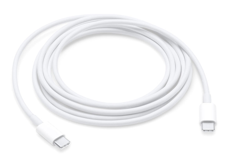 Cabo USB Tipo C a USB Tipo C (2m) - Branco