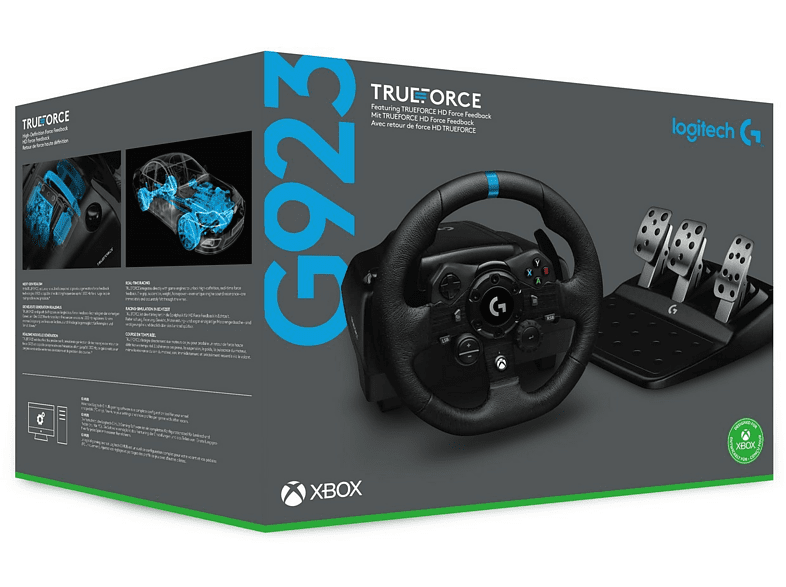 G923 Volante de carreras TRUEFORCE para Xbox, PlayStation y PC