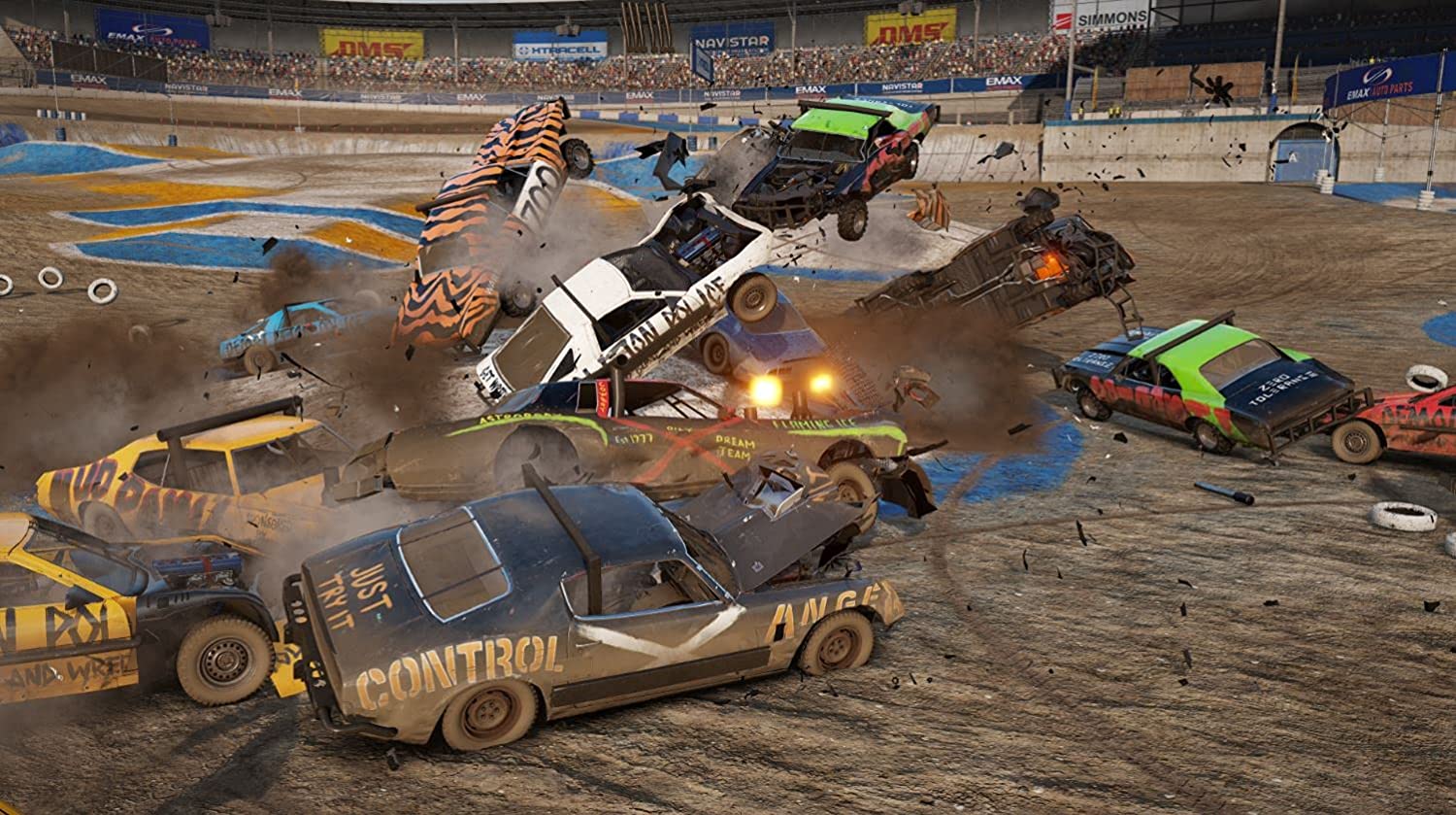 WRECKFEST - MELHOR JOGO DE CORRIDA E DESTRUIÇÃO DE CARROS!!! 